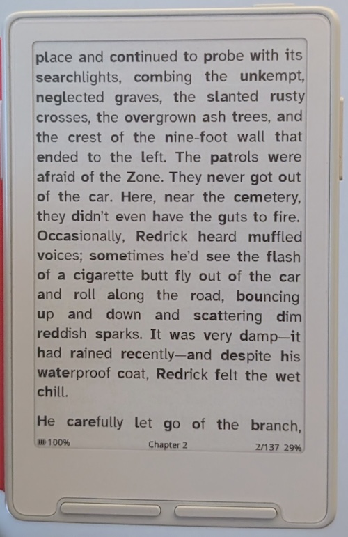 Bionic Reading with Atkinson Hyperlegible Next font