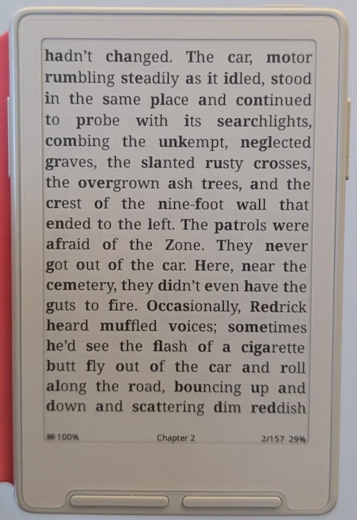 Bionic Reading with Noto Serif font